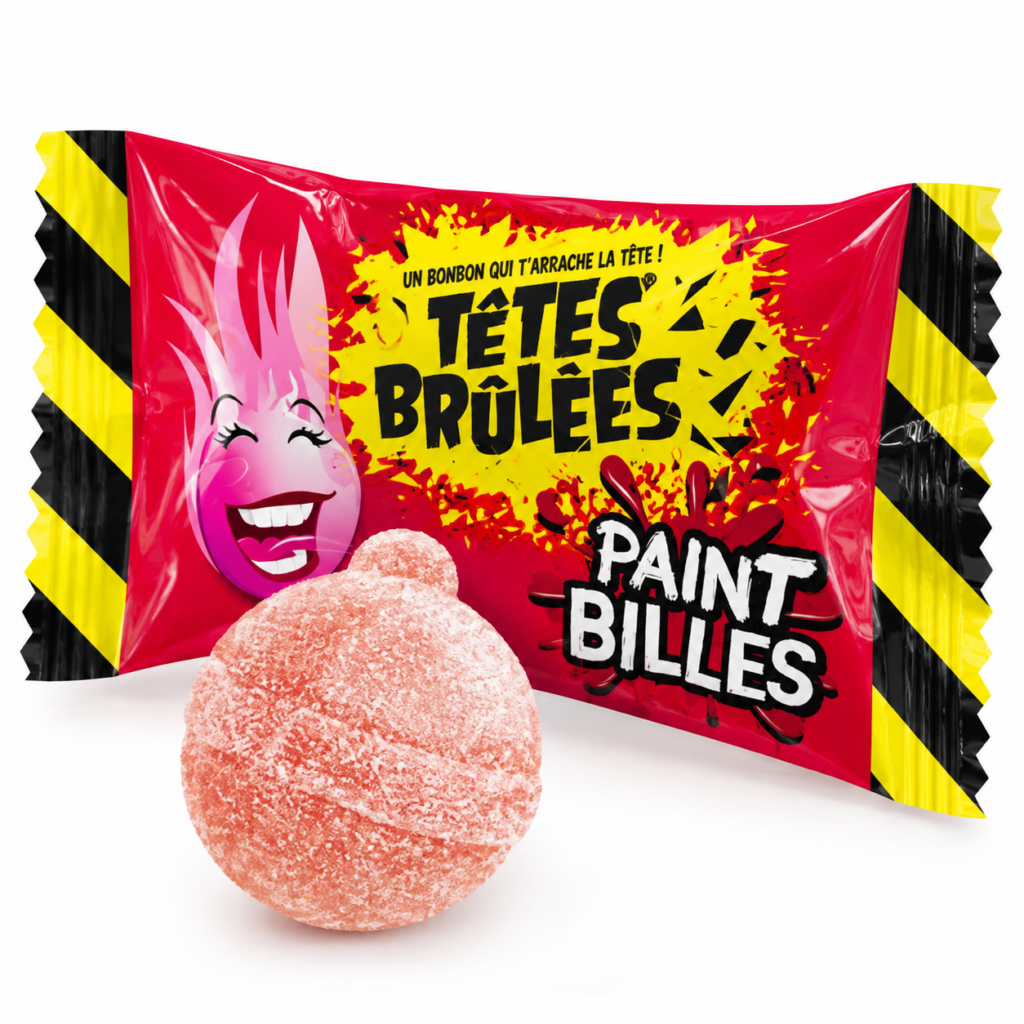 Head Bangers Strawberry Ball 2,9g – 1 Unidad