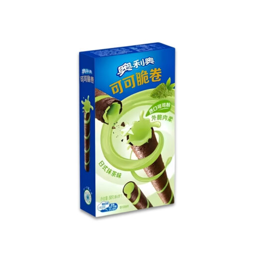 Oreo Cocoa Crisp Roll Matcha Asia 50g 🍵🍫