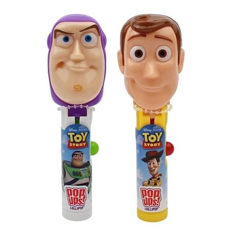 🍭 Toy Story Pop Ups Lollipop Fresa 10 g – 1 Unidad