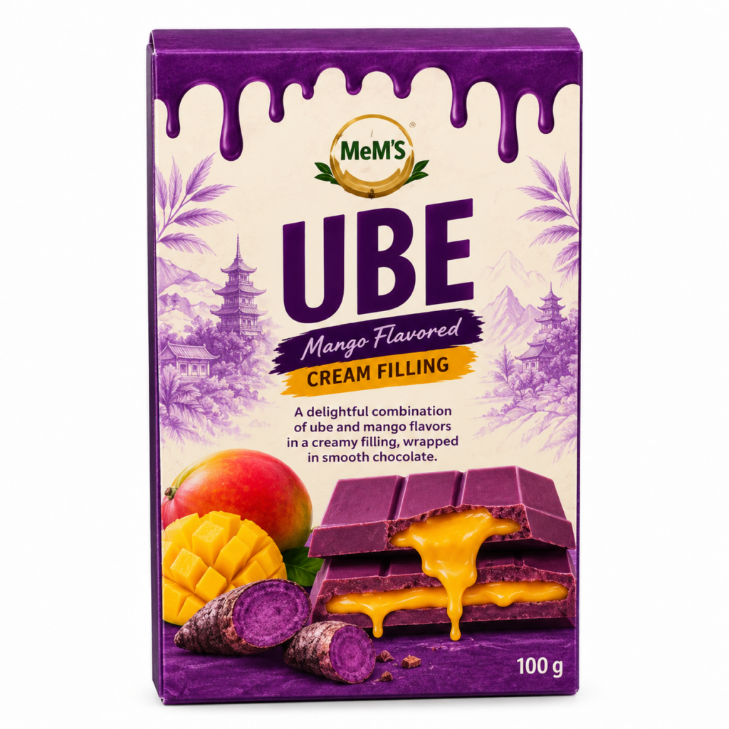 MEMS Ube Mango Flavored Cream – Crema de Ube y Mango 100g
